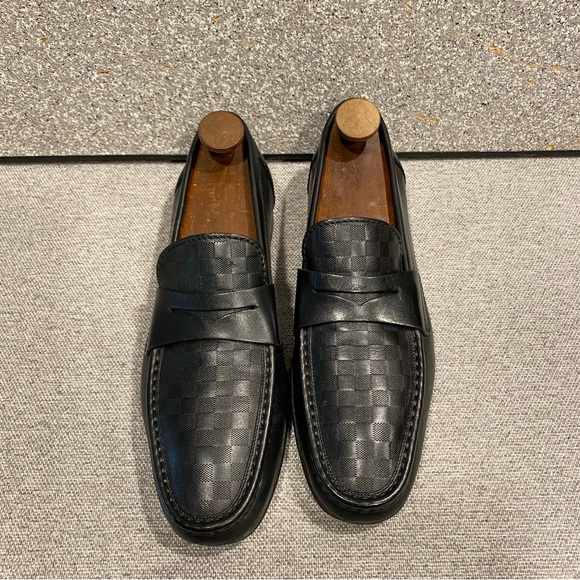 Louis Vuitton Leather Loafer Slip On Mens - Picture 2 of 13